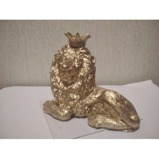 Авторская фигурка шоколадная «Лев золотой»