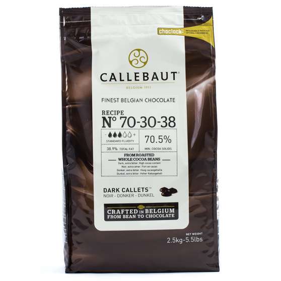 Шоколад чорний 70 % Callebaut (Бельгія) 100 г