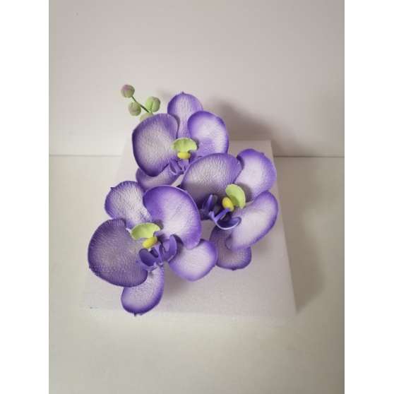 Авторские цветы "Ветка орхидеи"