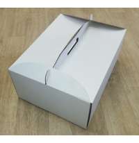 Коробка картонна для тортів із ручкою 310х410х180